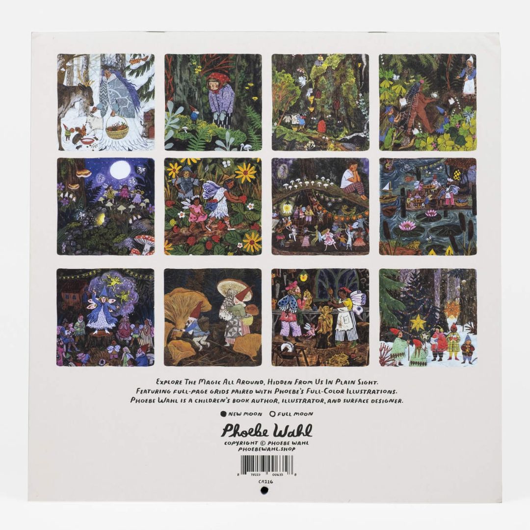 Fairy Folk: 2026 Wall Calendar - Parkette.