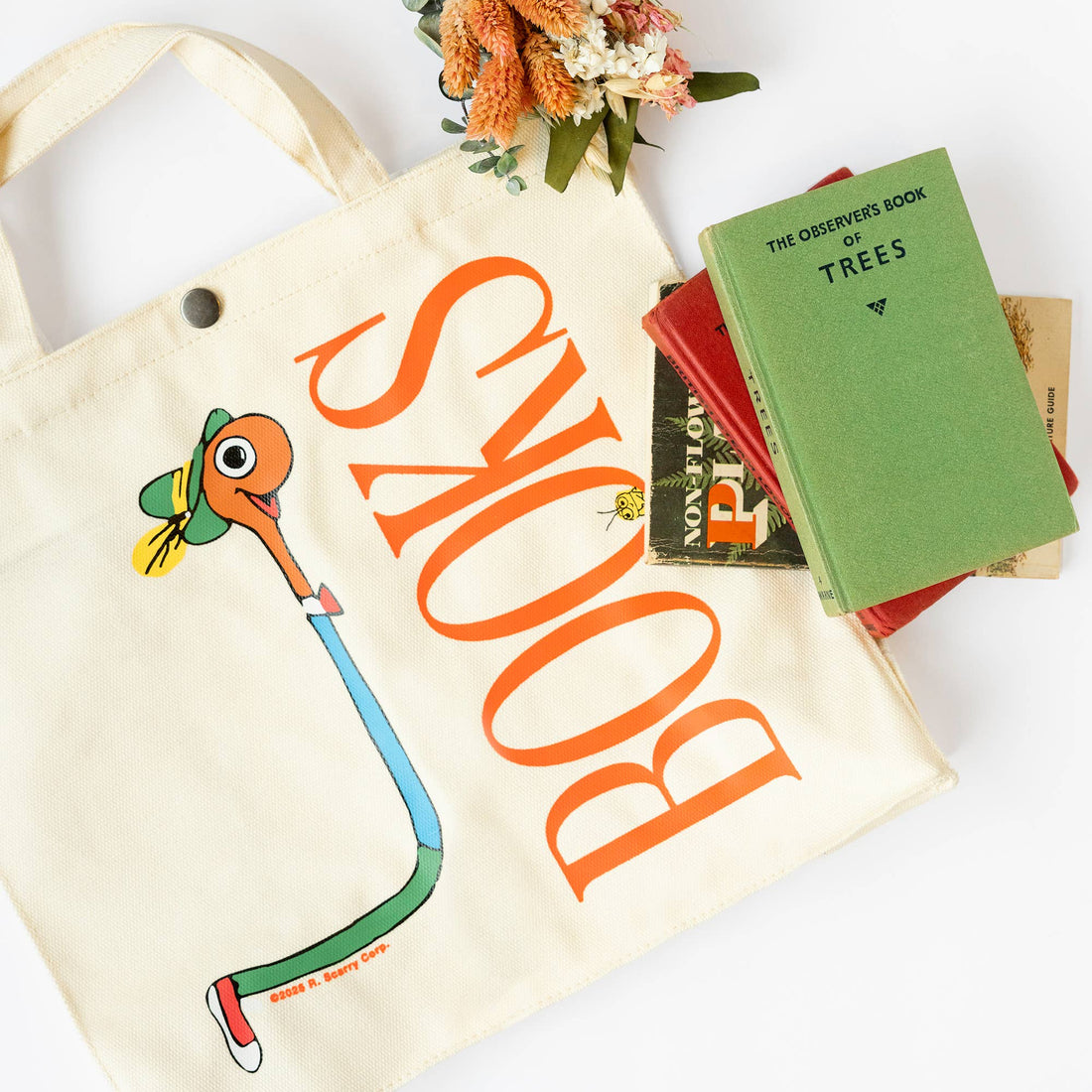 3P4 x Richard Scarry® - Lowly Books Market Tote - Parkette.