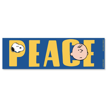 3P4 x Peanuts® - Snoopy Peace Bumper Magnet - Parkette.