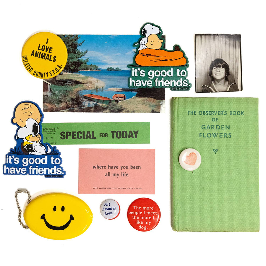 Peanuts® x Three Potato Four "Good Friends" Classic Magnet - Blue - Parkette.