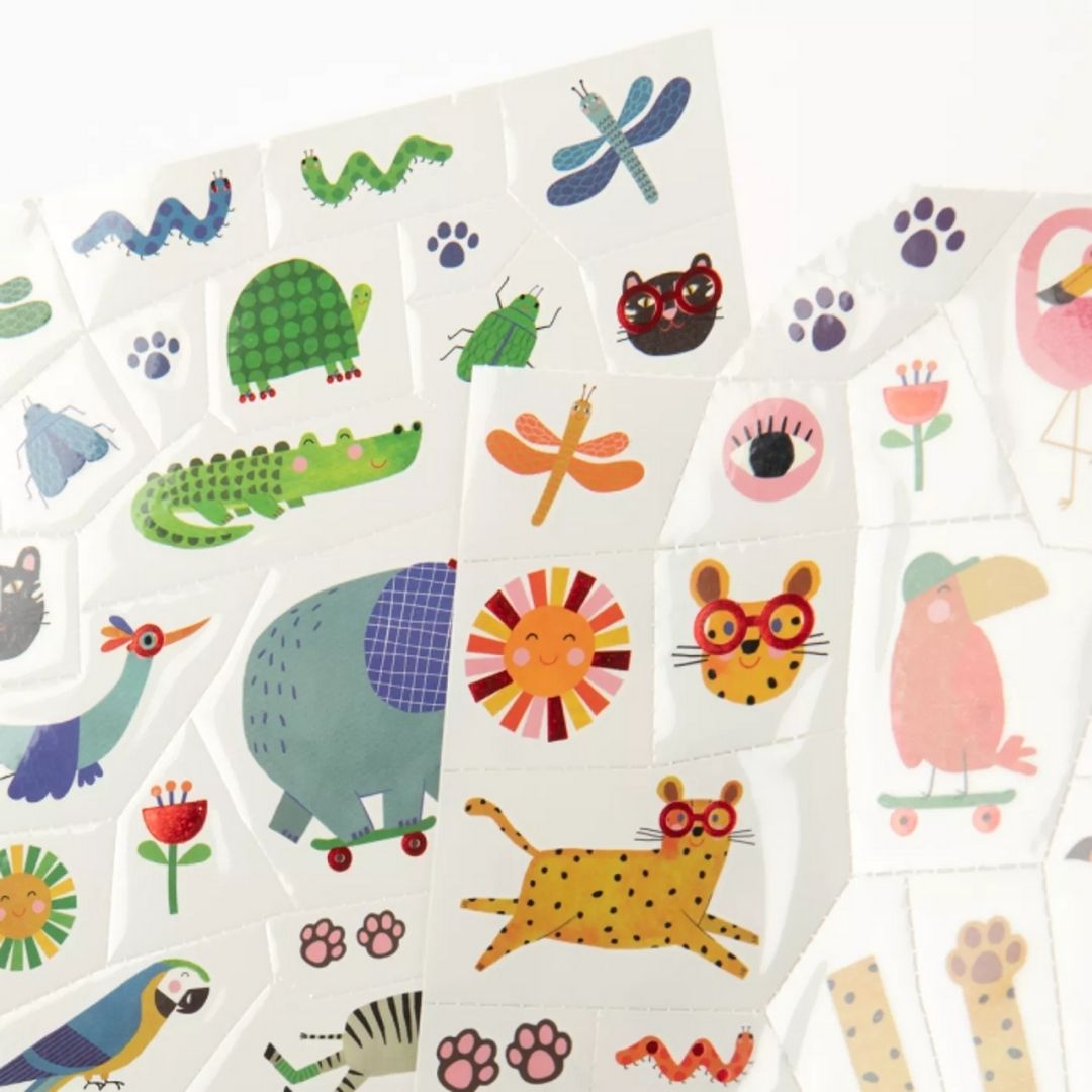 Les Toupitis Temporary Tattoos