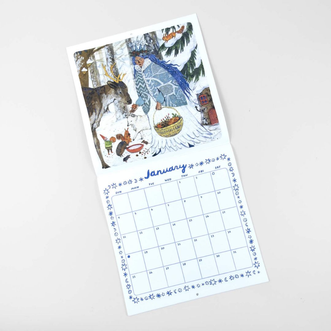 Fairy Folk: 2026 Wall Calendar - Parkette.