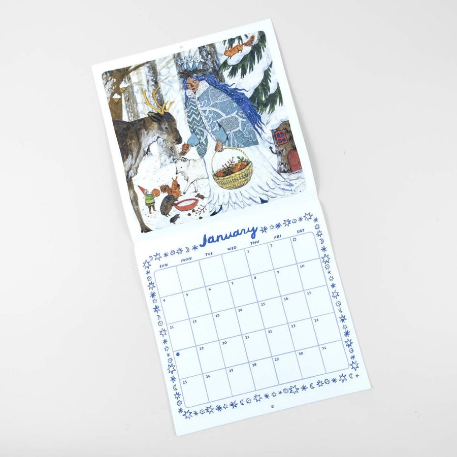 Fairy Folk: 2026 Wall Calendar - Parkette.