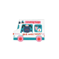 Ice Cream Van Die Cut Card