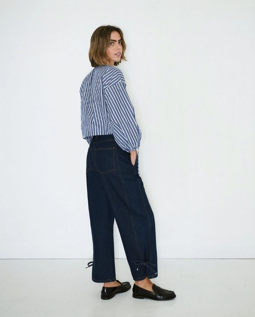 Lace Cutlines Denim