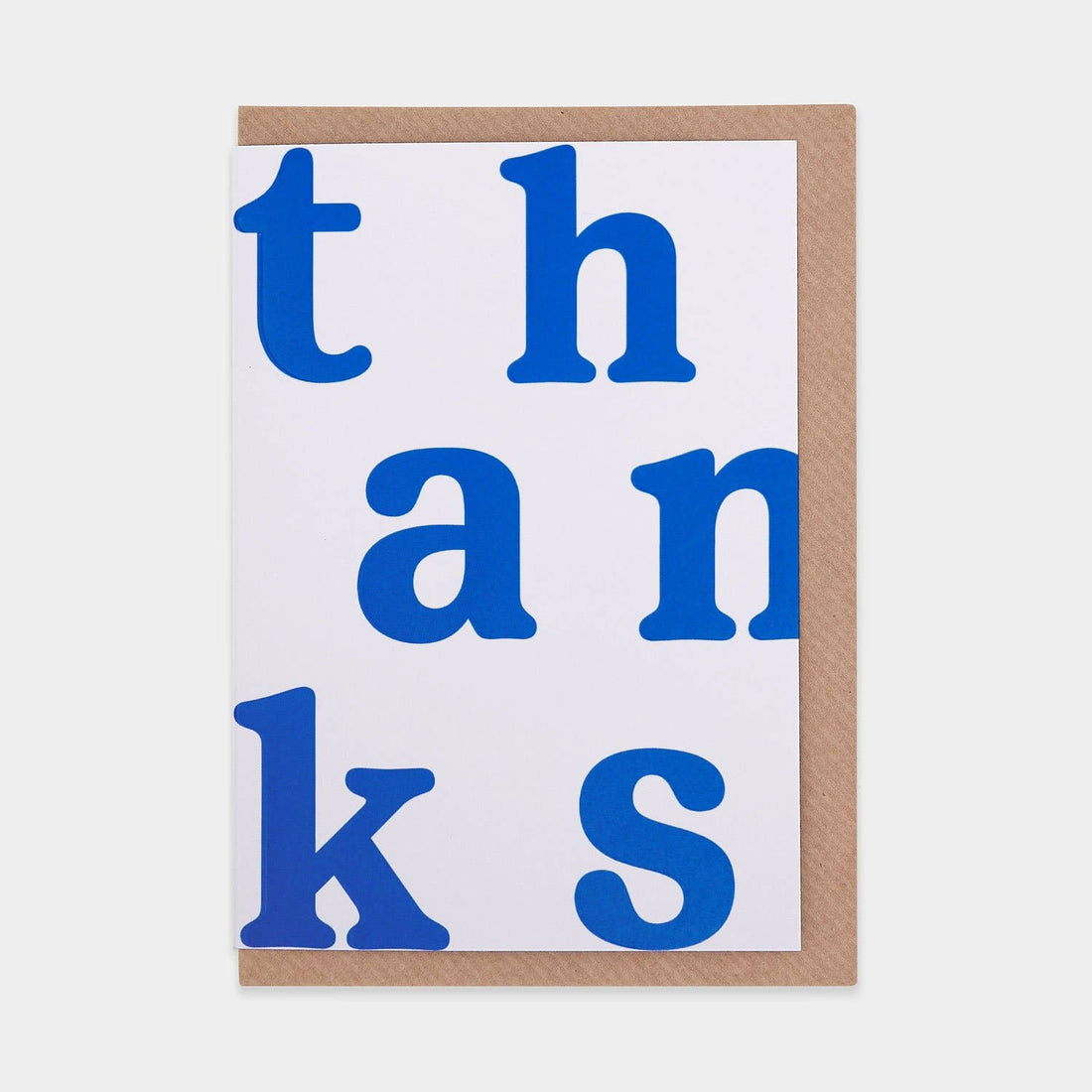 Thanks Greeting Card - Parkette.