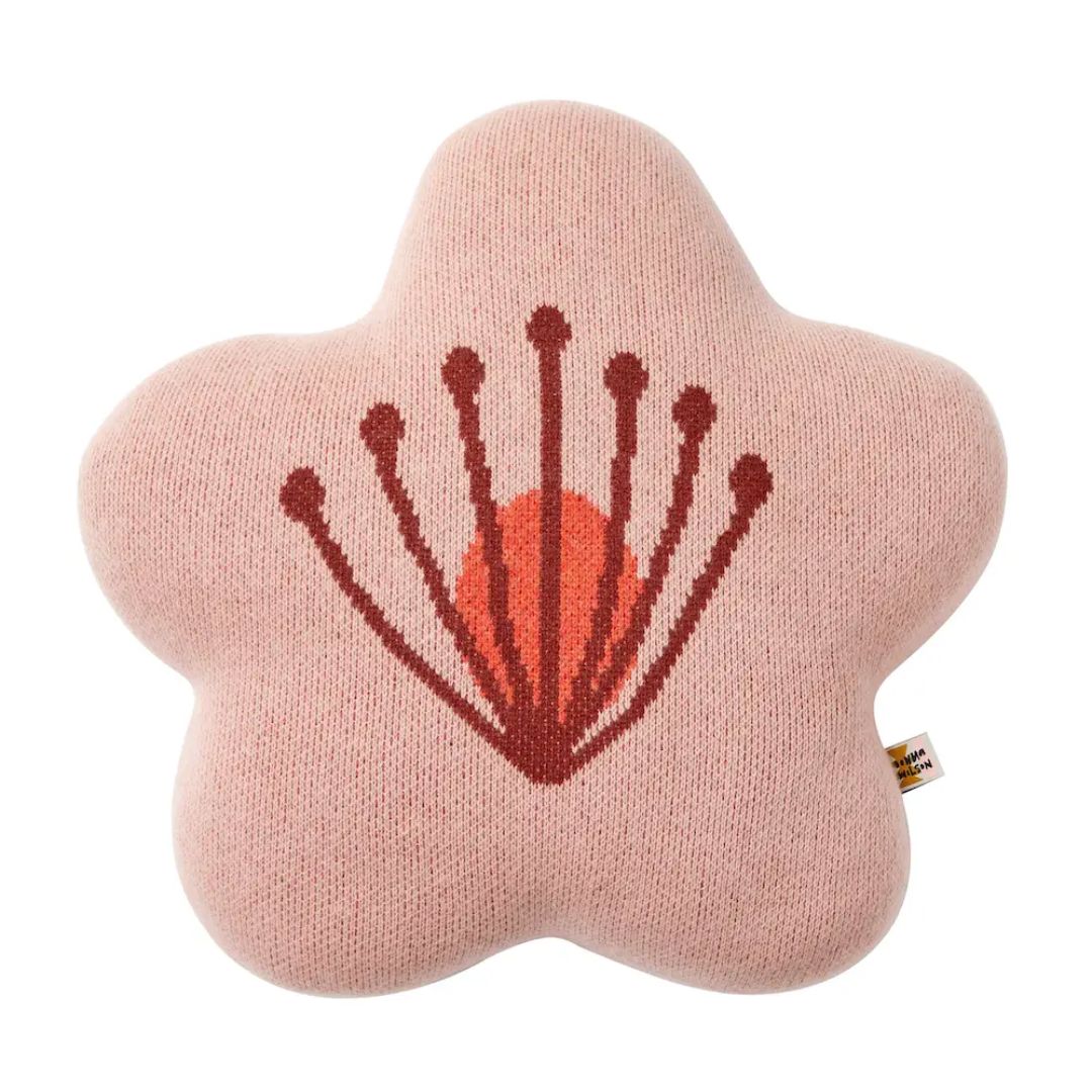 Pink Bloom Shaped Cushion