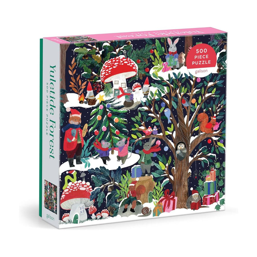 Yuletide Forest – 500 Piece Jigsaw Puzzle - Parkette.