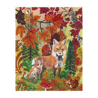 Nathalie Lété Fall Foxes 1000 Piece Puzzle - Parkette.