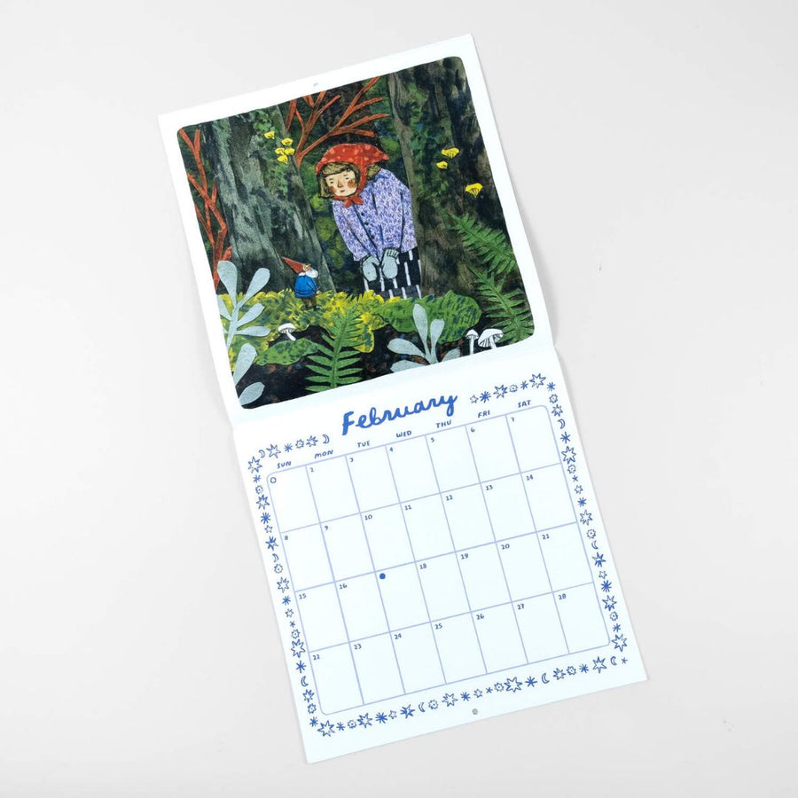 Fairy Folk: 2026 Wall Calendar - Parkette.