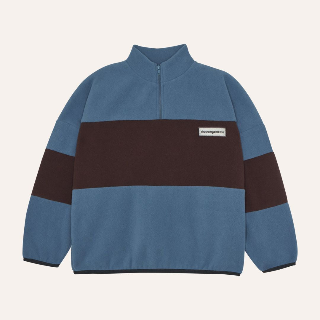 Color Block Polar Sweatshirt - Parkette.
