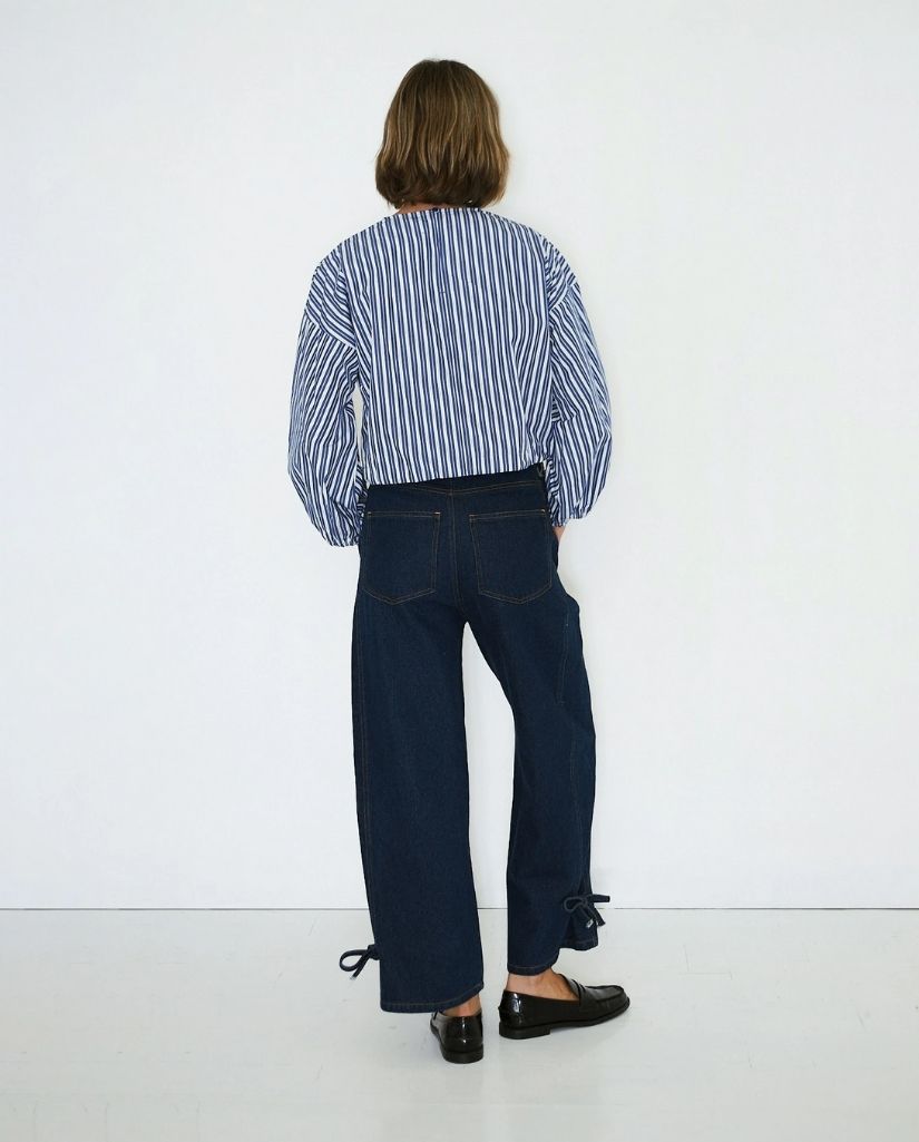 Lace Cutlines Denim