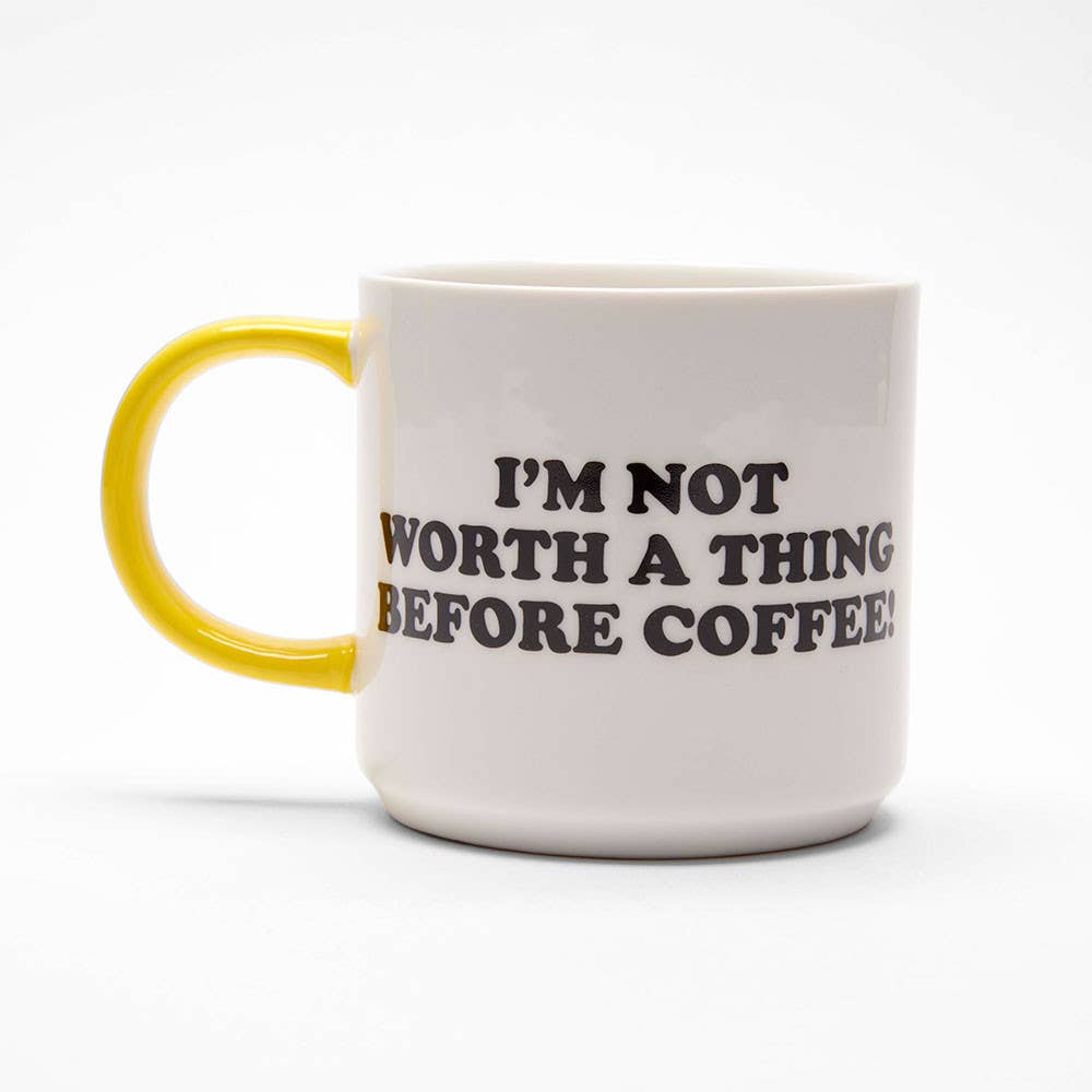 Peanuts™ x Magpie "I'm Not Worth a Thing" Mug - Parkette.
