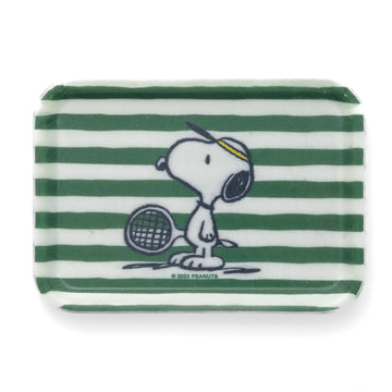 3P4 x Peanuts® - Snoopy Tennis Vintage-Style Tray - Parkette.