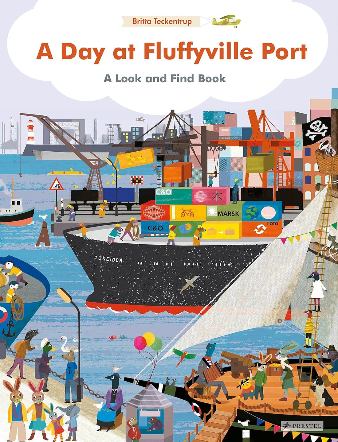 A Day at Fluffyville Port: A Look and Find Book
