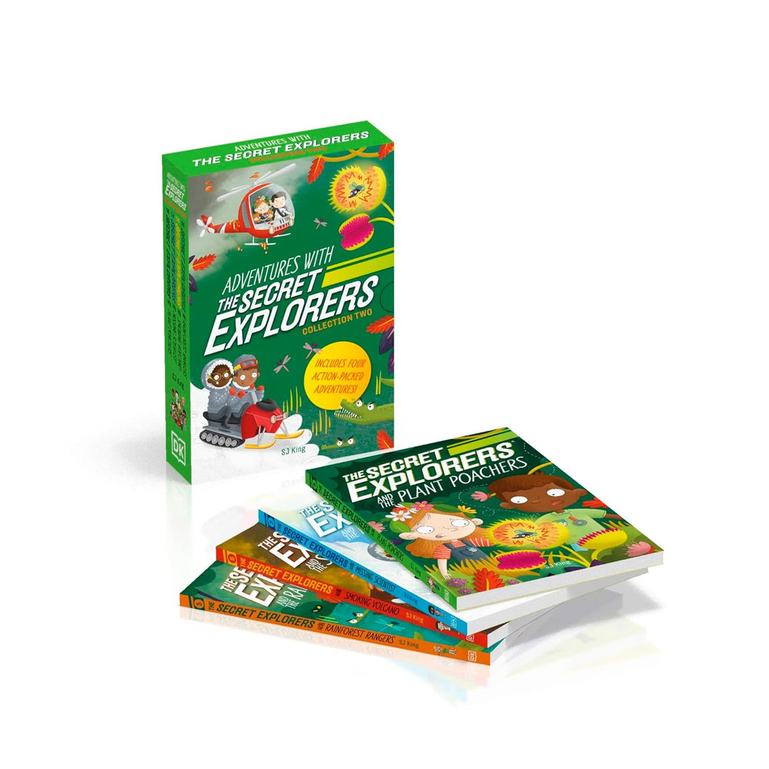 Adventures with The Secret Explorers: Collection Two - 4-Book Box Set - Parkette.