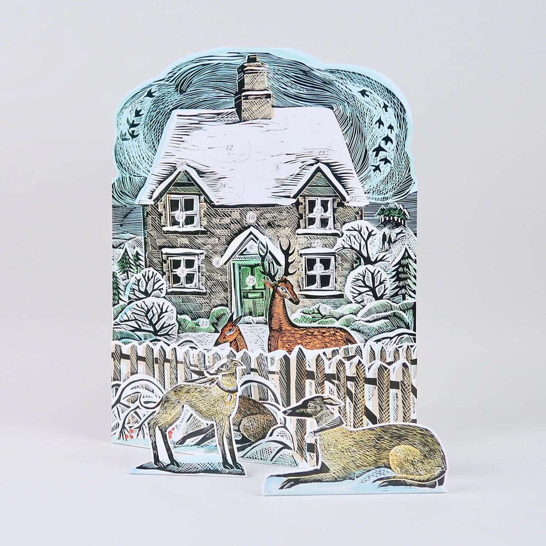 Christmas Cottage Advent Calendar