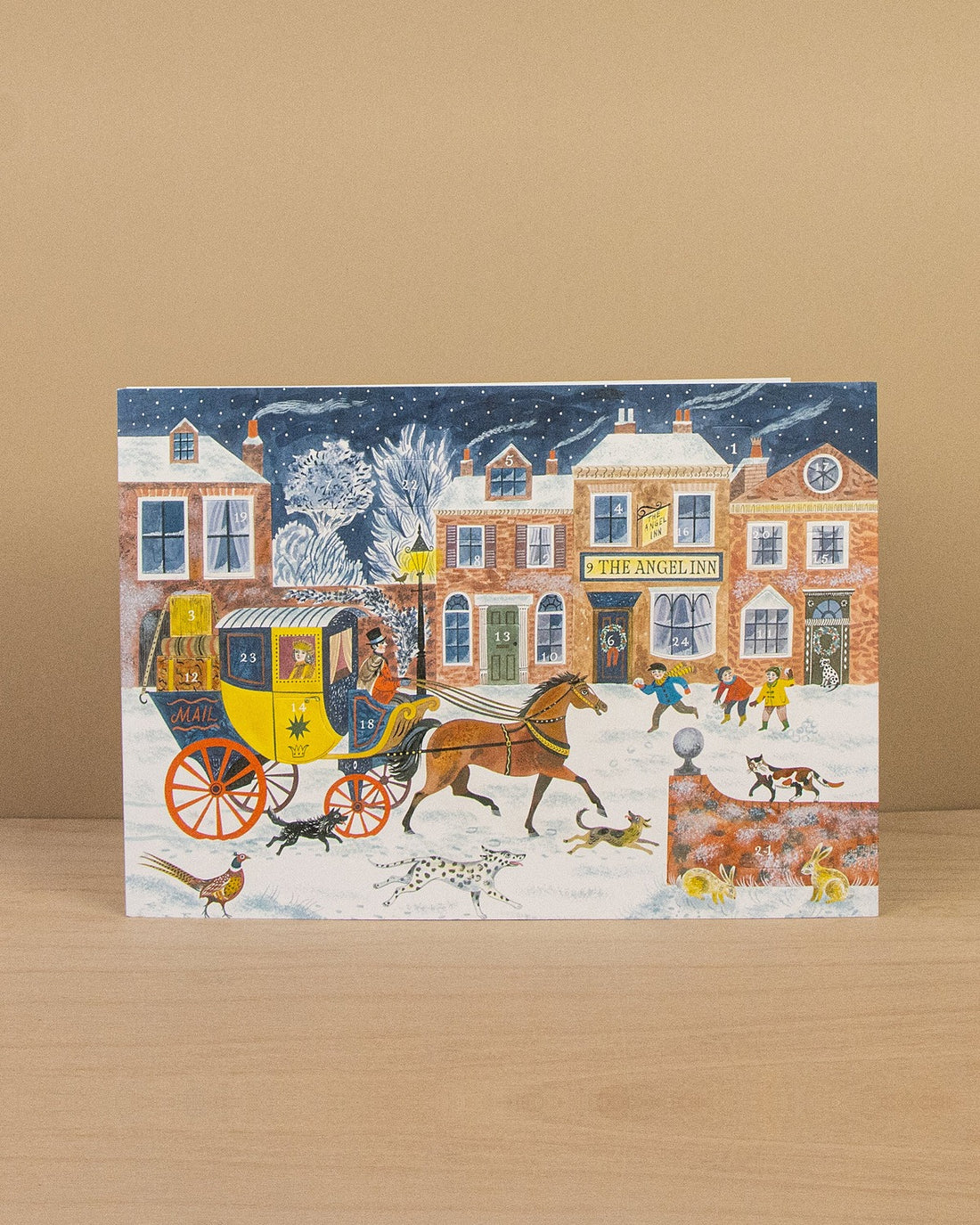 The Angel Inn Advent Card