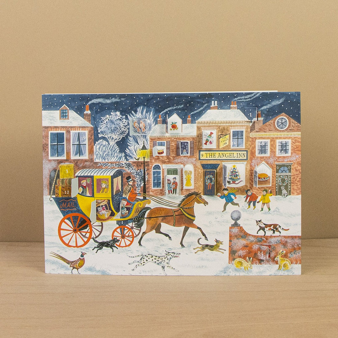 The Angel Inn Advent Card