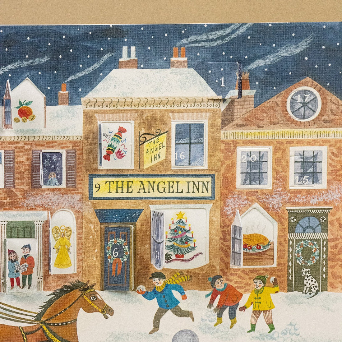 The Angel Inn Advent Card