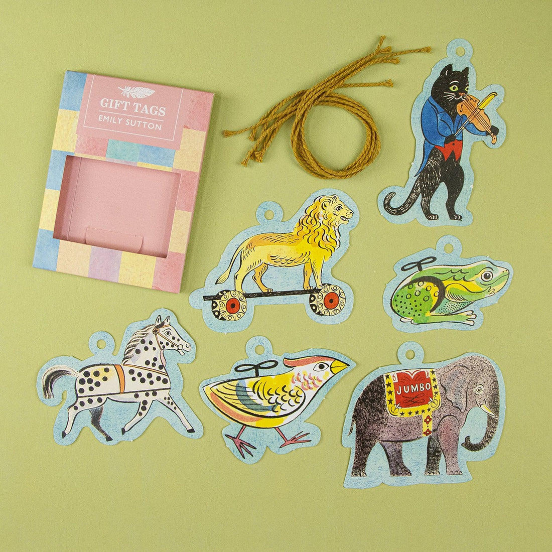 Tin Toy Gift Tags