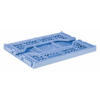 Midi Folding Crate - Baby Blue - Parkette.