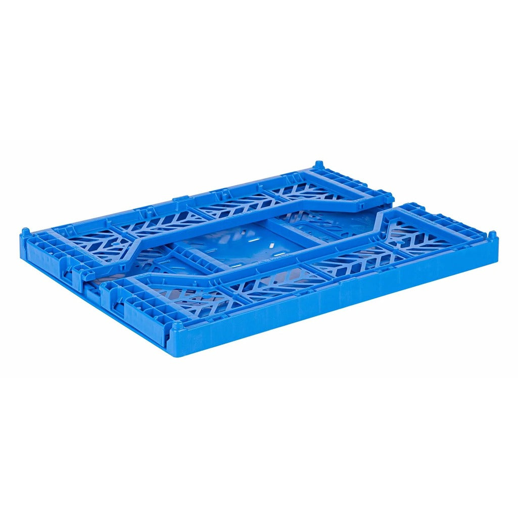 Midi Folding Crate - Blue - Parkette.