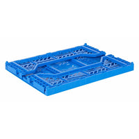 Midi Folding Crate - Blue - Parkette.