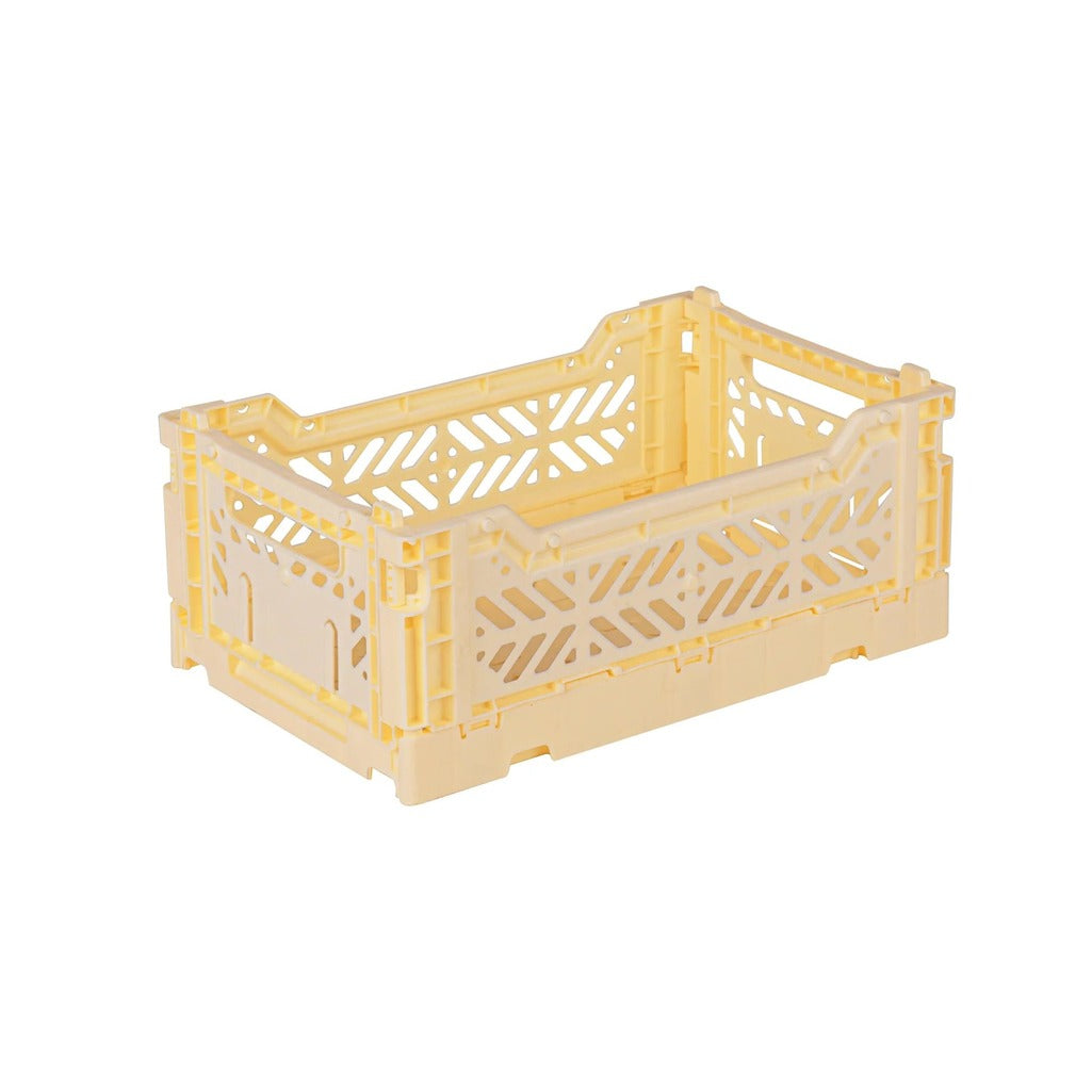 Mini Folding Crate - Banana - Parkette.