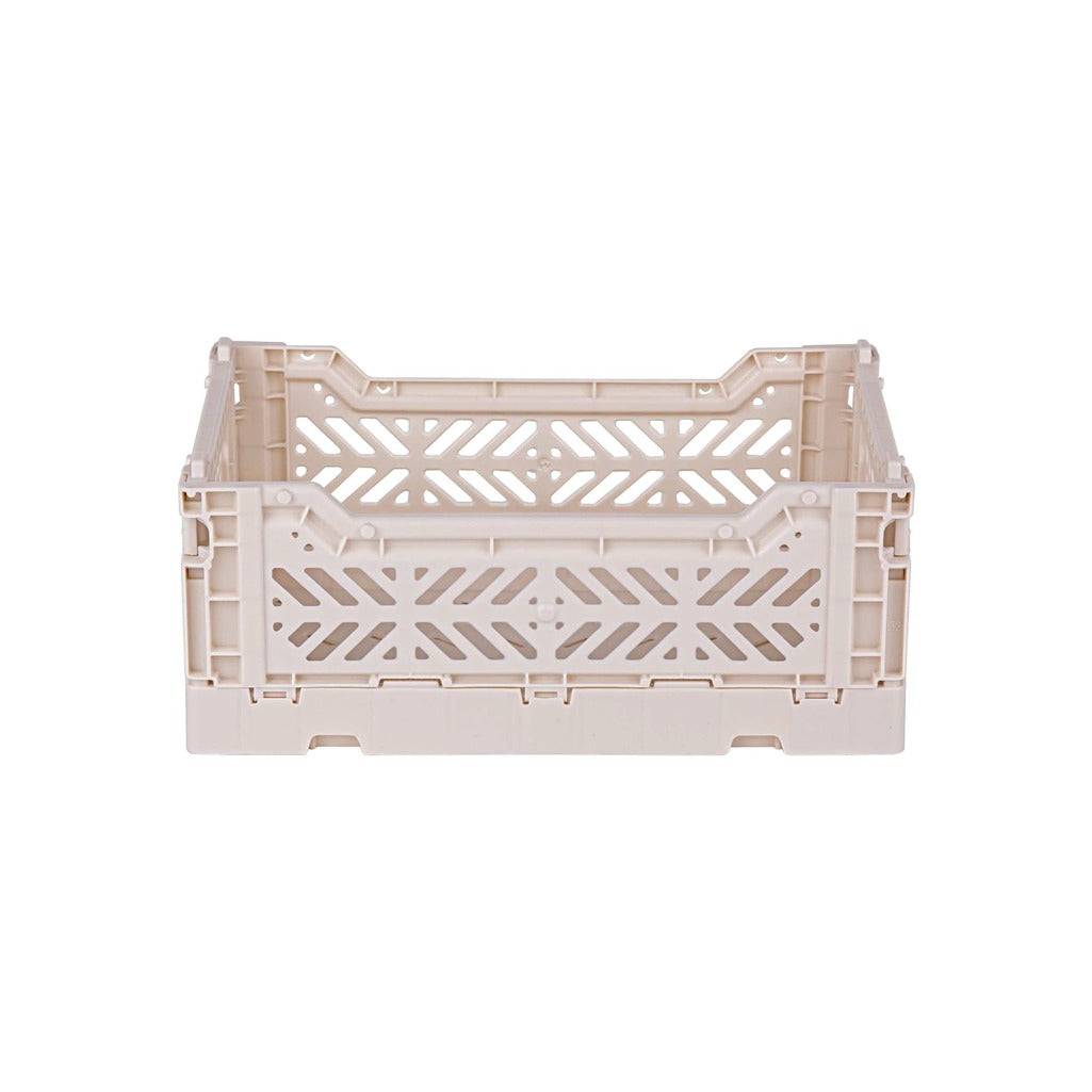 Mini Folding Crate - Coconut Milk - Parkette.
