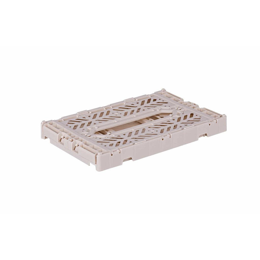 Mini Folding Crate - Coconut Milk - Parkette.