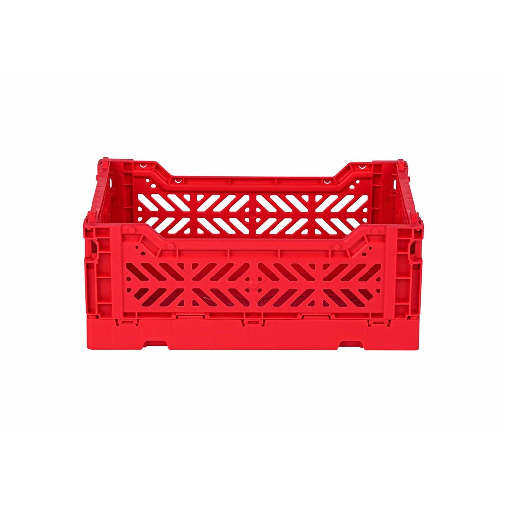 Mini Folding Crate - Red - Parkette.
