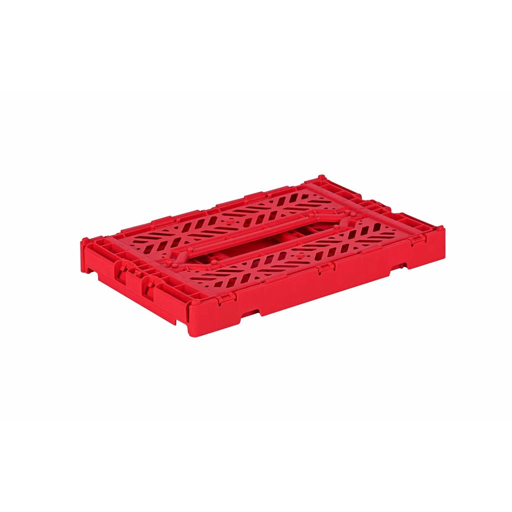 Mini Folding Crate - Red - Parkette.