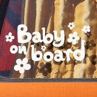 Flower Power Car Decal - Parkette.