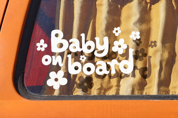 Flower Power Car Decal - Parkette.