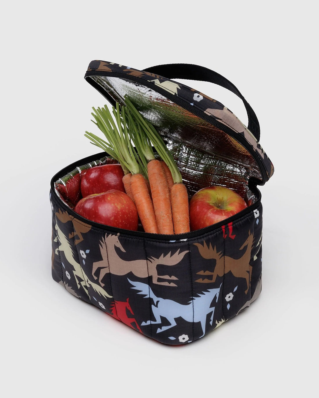 Puffy Lunch Bag - Horse Cut-Outs