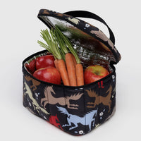 Puffy Lunch Bag - Horse Cut-Outs