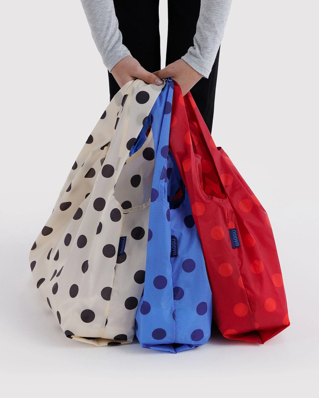Standard Baggu Set of 3 - Polka Dot Mix