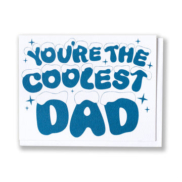 You're The Coolest Dad Note Card - Parkette.