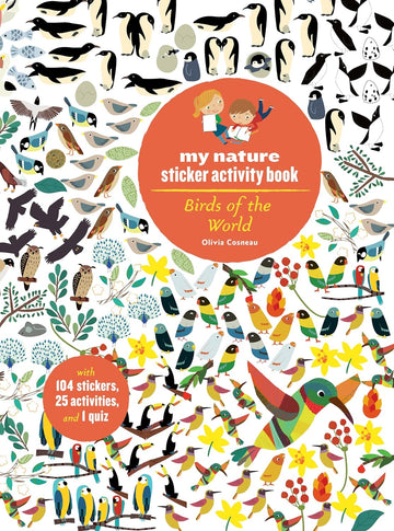 Birds of the World: My Nature Sticker Activity Book - Parkette.