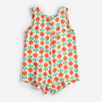 Baby Cool Radish All over Woven Playsuit - Parkette.