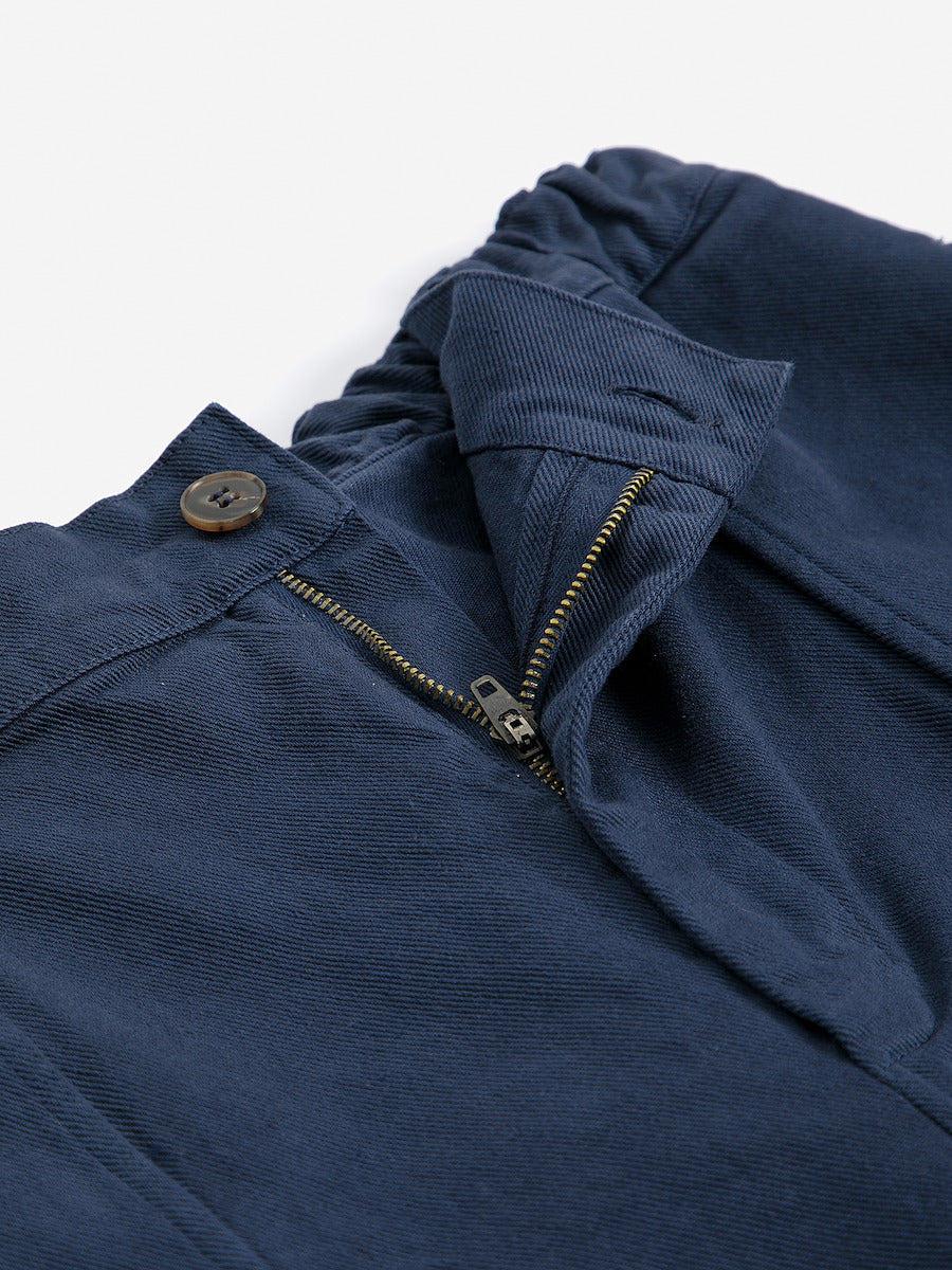 Cotton Twill Cocoon Pants