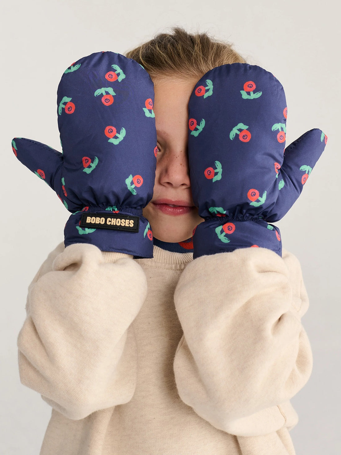 Kids Stamp Bloom All Over Mittens