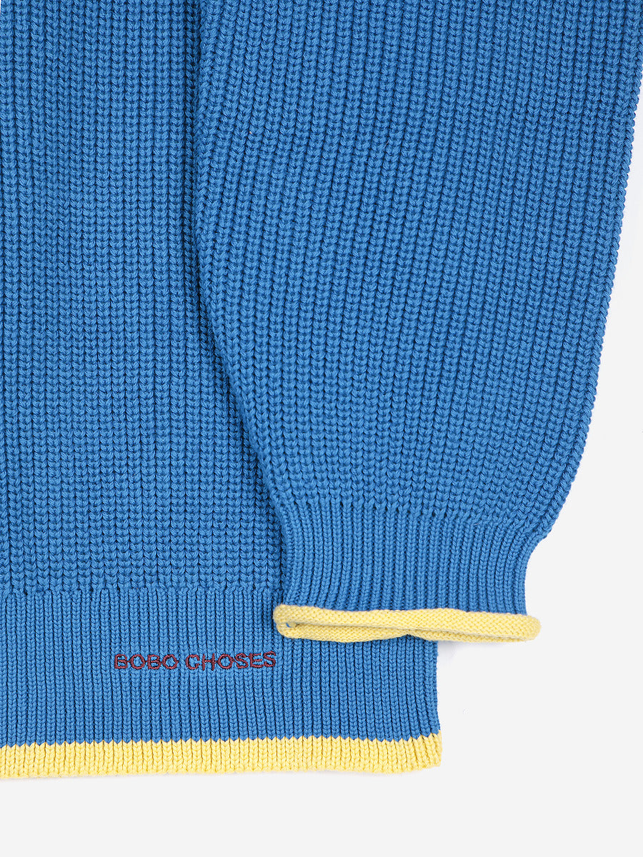 Pearl Knitted Cotton Cardigan