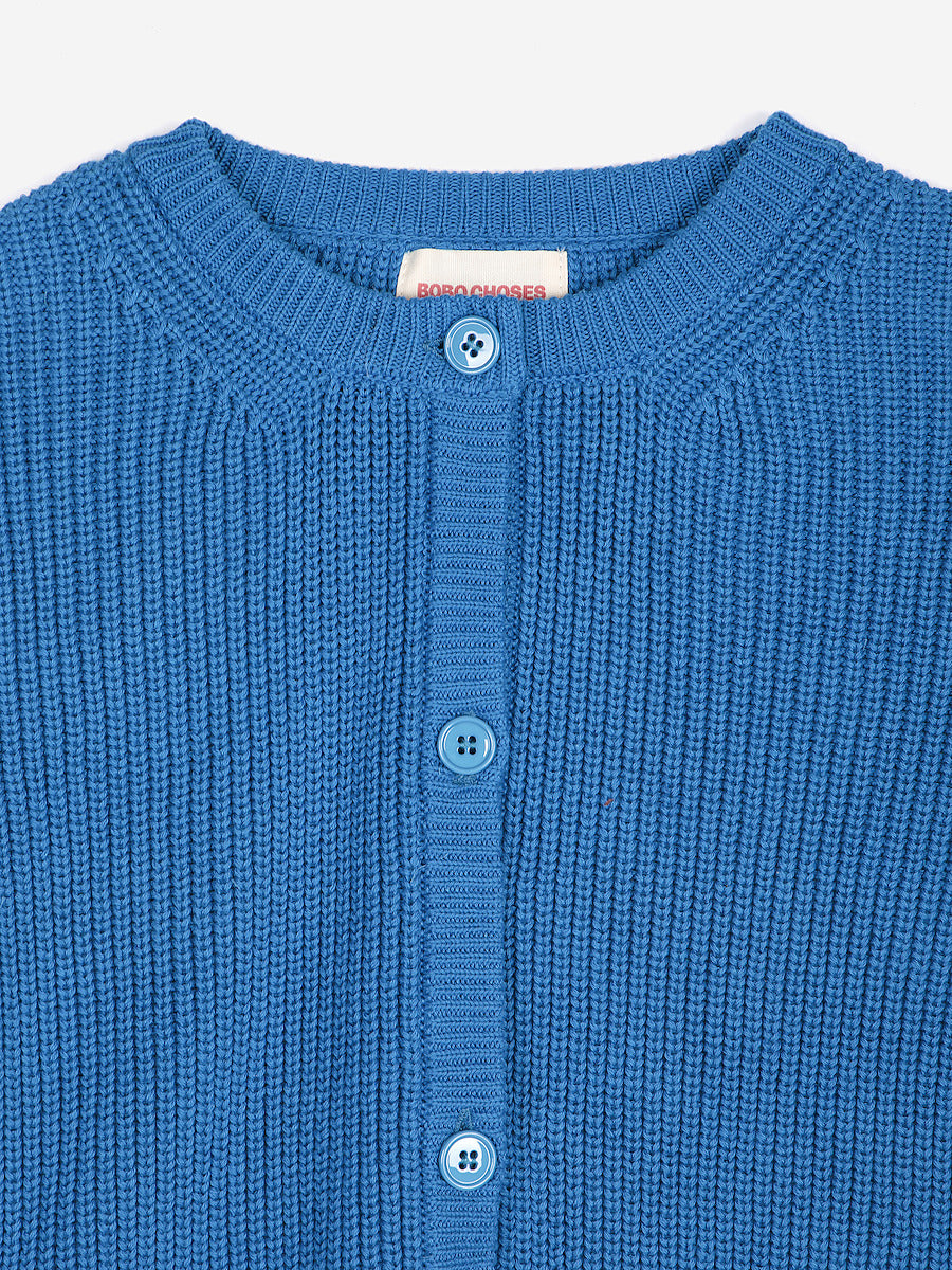 Pearl Knitted Cotton Cardigan