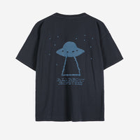 Pixel Abduction Oversize T-shirt