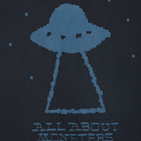Pixel Abduction Oversize T-shirt
