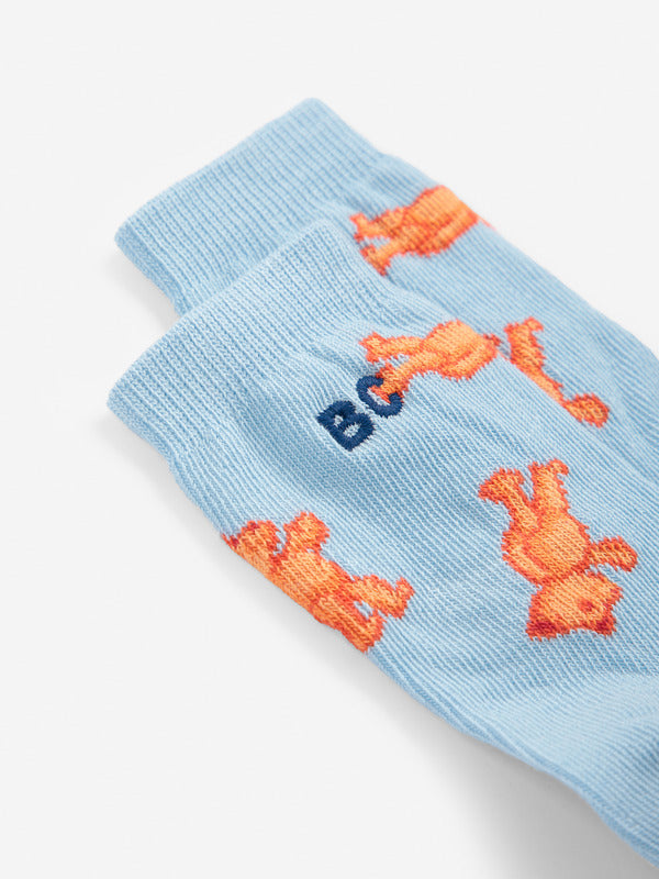 Baby Softpaw Monster All Over Short Socks
