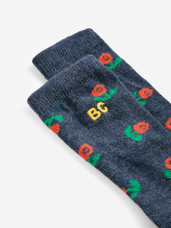 Baby Stamp Bloom All Over Long Socks