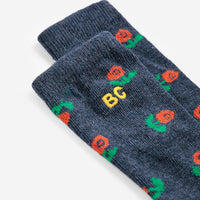 Baby Stamp Bloom All Over Long Socks